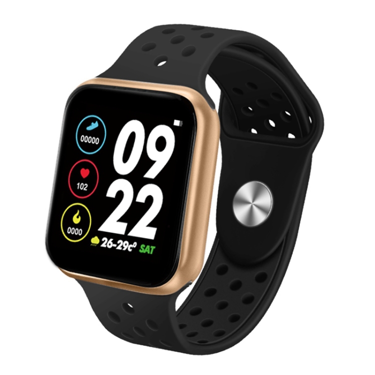 F9A 1.3 inch Touch Screen Smart Bracelet, Support Sleep Monitor / Blood Pressure Monitoring / Blood Oxygen Monitoring / Heart Rate Monitoring, Shell Color:Gold(Black)
F9A 1.3 inch Touch Screen Smart Bracelet, Support Sleep Monitor / Blood Pressure Monitoring / Blood Oxygen Monitoring / Heart Rate Monitoring, Shell Color:Gold(Black)