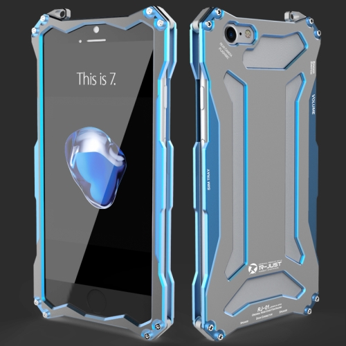 For iPhone SE 2020 / 8 / 7 R-JUST Shockproof Armor Metal Protective Case(Blue)
For iPhone SE 2020 / 8 / 7 R-JUST Shockproof Armor Metal Protective Case(Blue)