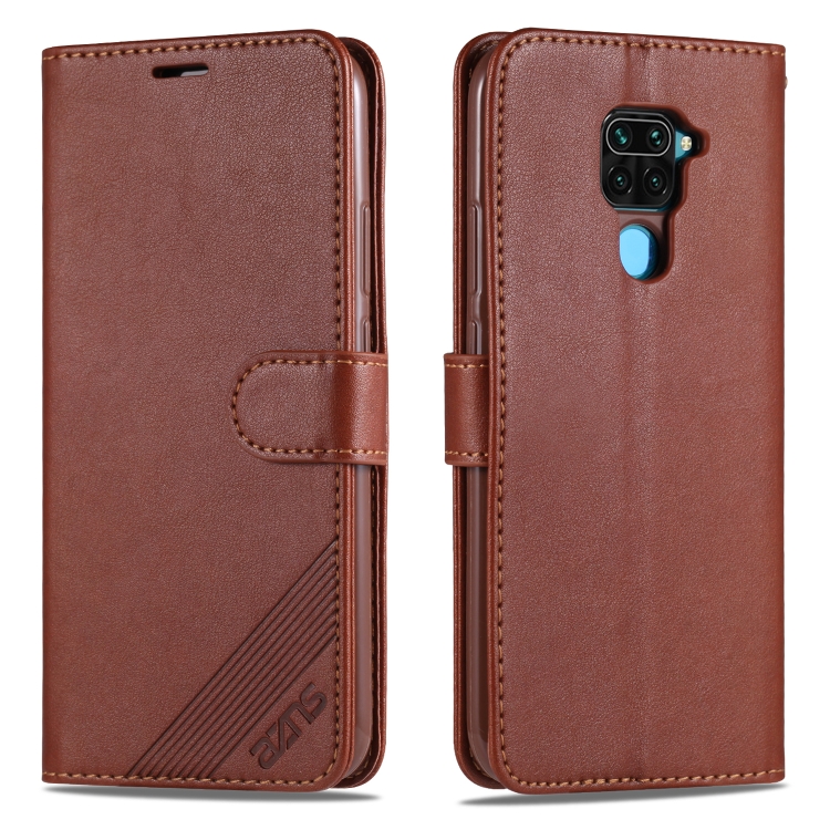 For Xiaomi Redmi 10X 4G / Note 9 AZNS Sheepskin Texture Horizontal Flip Leather Case with Holder & Card Slots & Wallet(Brown)
For Xiaomi Redmi 10X 4G / Note 9 AZNS Sheepskin Texture Horizontal Flip Leather Case with Holder & Card Slots & Wallet(Brown)