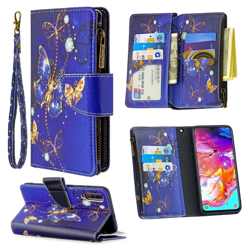 For Samsung Galaxy A70 Colored Drawing Pattern Zipper Horizontal Flip Leather Case with Holder & Card Slots & Wallet(Purple Butterfly)
For Samsung Galaxy A70 Colored Drawing Pattern Zipper Horizontal Flip Leather Case with Holder & Card Slots & Wallet(Purple Butterfly)
