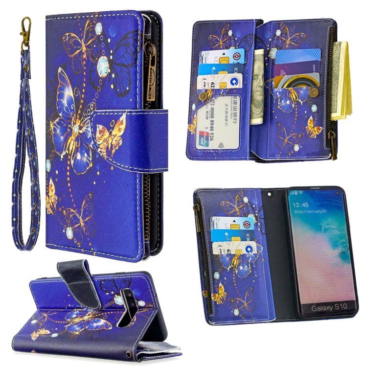 For Samsung Galaxy S10 Colored Drawing Pattern Zipper Horizontal Flip Leather Case with Holder & Card Slots & Wallet(Purple Butterfly)
For Samsung Galaxy S10 Colored Drawing Pattern Zipper Horizontal Flip Leather Case with Holder & Card Slots & Wallet(Purple Butterfly)