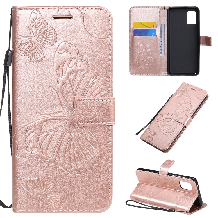 For Samsung Galaxy A51 5G 3D Butterflies Embossing Pattern Horizontal Flip Leather Case with Holder & Card Slot & Wallet(Rose Gold)
For Samsung Galaxy A51 5G 3D Butterflies Embossing Pattern Horizontal Flip Leather Case with Holder & Card Slot & Wallet(Rose Gold)