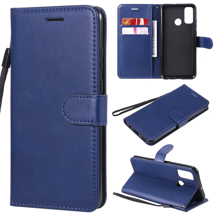 For Huawei P smart 2020 Solid Color Horizontal Flip Protective Leather Case with Holder & Card Slots & Wallet & Lanyard(Blue)
For Huawei P smart 2020 Solid Color Horizontal Flip Protective Leather Case with Holder & Card Slots & Wallet & Lanyard(Blue)