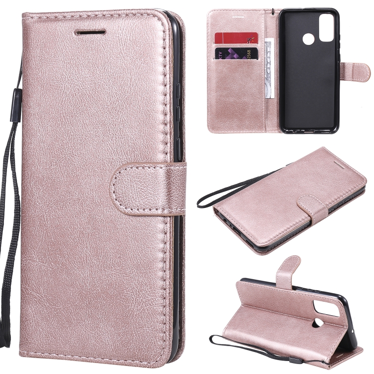 For Huawei P smart 2020 Solid Color Horizontal Flip Protective Leather Case with Holder & Card Slots & Wallet & Photo Frame & Lanyard(Rose Gold)
For Huawei P smart 2020 Solid Color Horizontal Flip Protective Leather Case with Holder & Card Slots & Wallet & Photo Frame & Lanyard(Rose Gold)