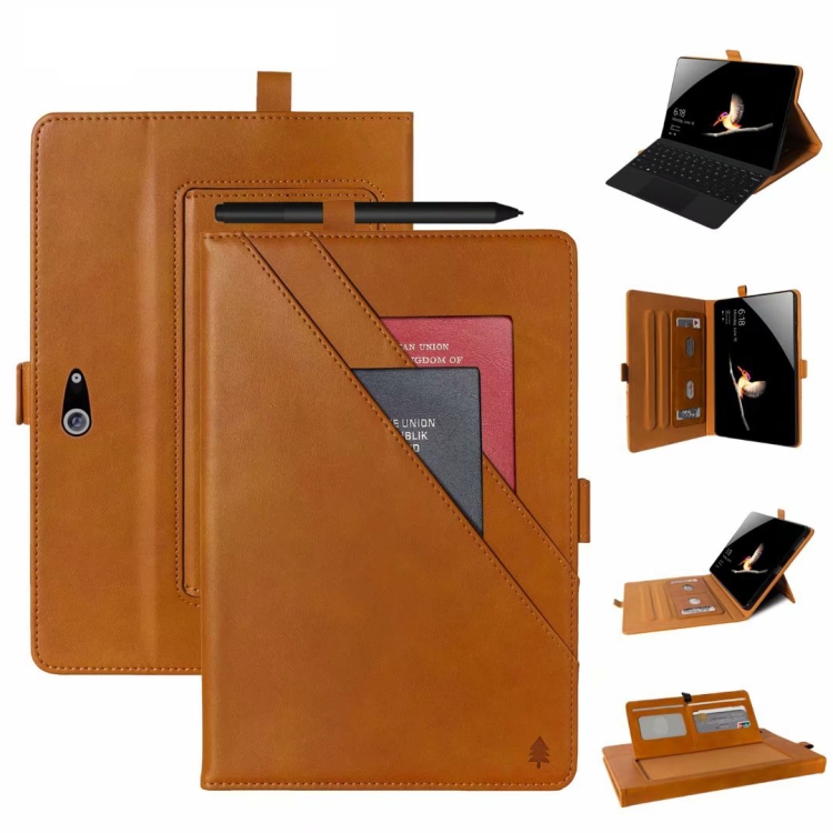 For Microsoft Surface Go 10.1 inch Horizontal Flip Double Holder Leather Case with Holder & Card Slots & Photo Frame(Light Brown)
For Microsoft Surface Go 10.1 inch Horizontal Flip Double Holder Leather Case with Holder & Card Slots & Photo Frame(Light Brown)