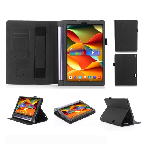 For Lenovo YOGA Tab3 Plus 10 TB-X703F / Pro 10 TB-X90F Frosted Litchi Texture PU Horizontal Flip Leather Case with Holder & Card Slots & Hand Strap(Black)
For Lenovo YOGA Tab3 Plus 10 TB-X703F / Pro 10 TB-X90F Frosted Litchi Texture PU Horizontal Flip Leather Case with Holder & Card Slots & Hand Strap(Black)