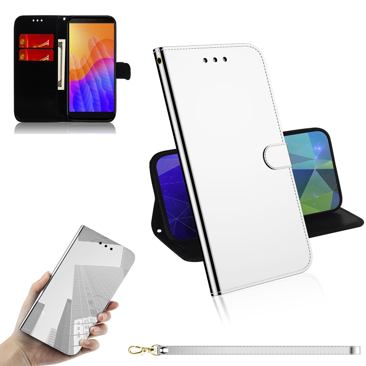 For Huawei Y5p Lmitated Mirror Surface Horizontal Flip Leather Case with Holder & Card Slots & Wallet & Lanyard(Silver)
For Huawei Y5p Lmitated Mirror Surface Horizontal Flip Leather Case with Holder & Card Slots & Wallet & Lanyard(Silver)