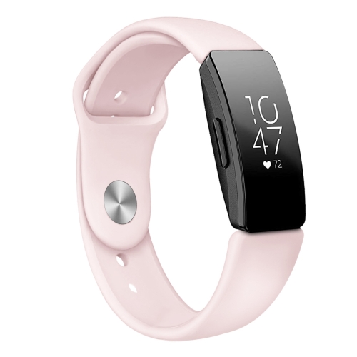 For Fitbit Inspire HR Solid Color Silicone Strap A Type Size: Small Size(Sand Powder)
For Fitbit Inspire HR Solid Color Silicone Strap A Type Size: Small Size(Sand Powder)
