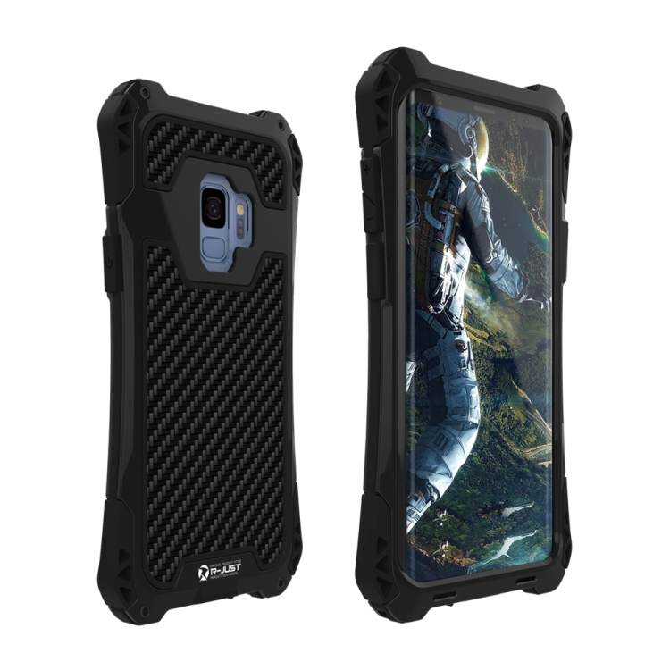 For Samsung Galaxy S9 R-JUST AMIRA Shockproof Dustproof Waterproof Metal Protective Case(Black)
For Samsung Galaxy S9 R-JUST AMIRA Shockproof Dustproof Waterproof Metal Protective Case(Black)
