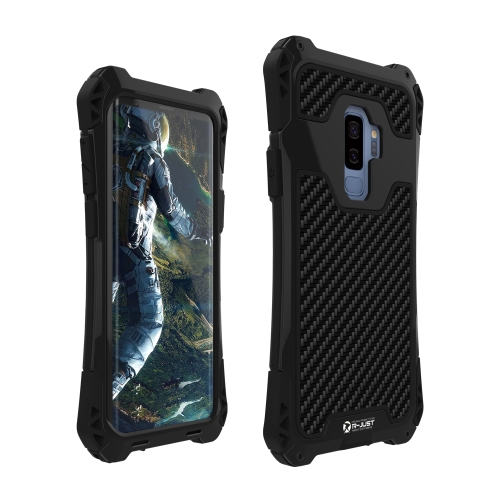 

For Samsung Galaxy S9 Plus R-JUST AMIRA Shockproof Dustproof Waterproof Metal Protective Case(Black)