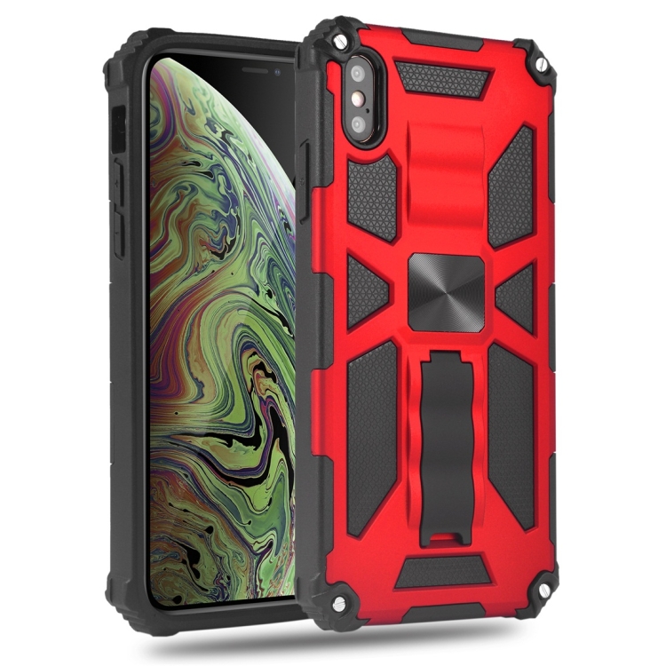 For iPhone XS Max Shockproof TPU + PC Magnetic Protective Case with Holder(Red)
For iPhone XS Max Shockproof TPU + PC Magnetic Protective Case with Holder(Red)