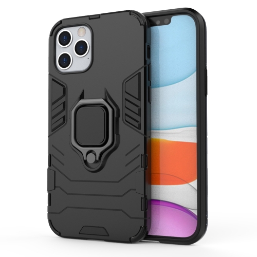 For iPhone 12 / 12 Pro Shockproof PC + TPU Protective Case with Magnetic Ring Holder(Black)
For iPhone 12 / 12 Pro Shockproof PC + TPU Protective Case with Magnetic Ring Holder(Black)