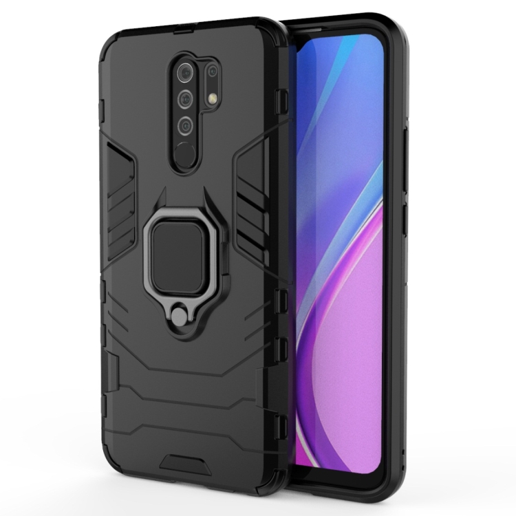 For Xiaomi Redmi 9 Shockproof PC + TPU Protective Case with Magnetic Ring Holder(Black)
For Xiaomi Redmi 9 Shockproof PC + TPU Protective Case with Magnetic Ring Holder(Black)