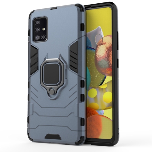 For Samsung Galaxy A51 5G Shockproof PC + TPU Protective Case with Magnetic Ring Holder(Navy Blue)
For Samsung Galaxy A51 5G Shockproof PC + TPU Protective Case with Magnetic Ring Holder(Navy Blue)