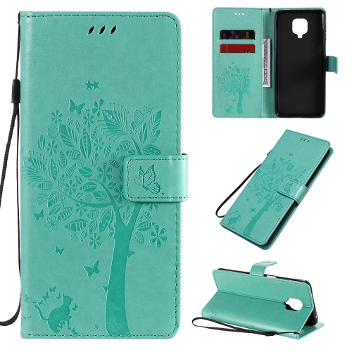 For Xiaomi Redmi Note 9 Pro Tree & Cat Embossed Pattern Horizontal Flip Leather Case with Holder & Card Slots & Wallet & Lanyard(Green)
For Xiaomi Redmi Note 9 Pro Tree & Cat Embossed Pattern Horizontal Flip Leather Case with Holder & Card Slots & Wallet & Lanyard(Green)