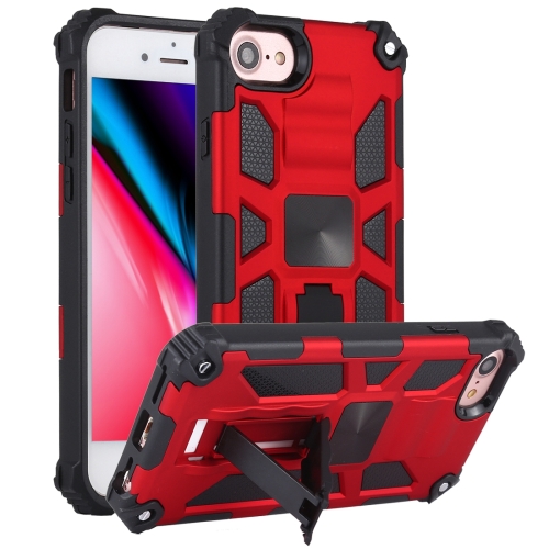 For iPhone SE 2020 / 8 / 7 Shockproof TPU + PC Magnetic Protective Case with Holder(Red)
For iPhone SE 2020 / 8 / 7 Shockproof TPU + PC Magnetic Protective Case with Holder(Red)