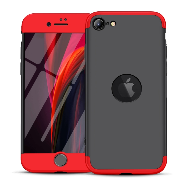 For iPhone SE 2020 GKK Three Stage Splicing Full Coverage PC Protective Case(Black Red)
For iPhone SE 2020 GKK Three Stage Splicing Full Coverage PC Protective Case(Black Red)