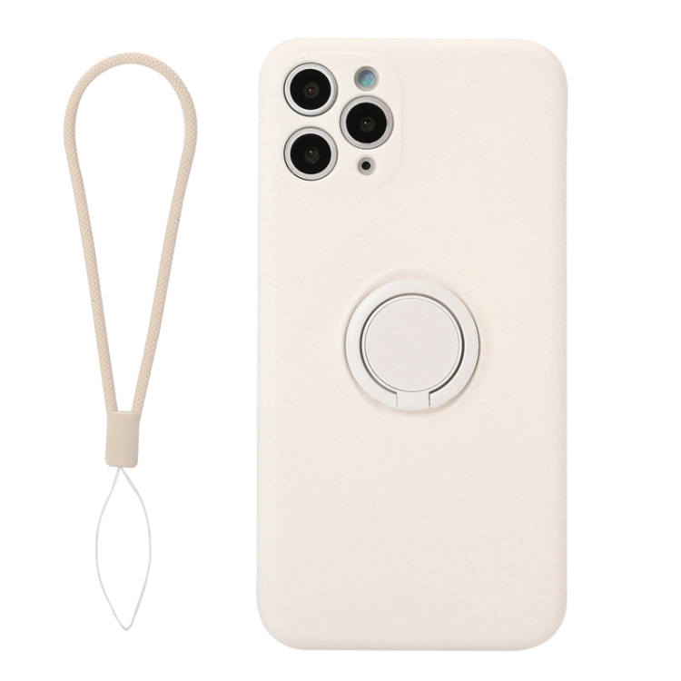 For iPhone 11 Solid Color Liquid Silicone Shockproof Full Coverage Protective Case with Ring Holder & Lanyard(Beige)
For iPhone 11 Solid Color Liquid Silicone Shockproof Full Coverage Protective Case with Ring Holder & Lanyard(Beige)