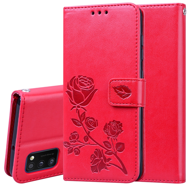 For Samsung Galaxy A41 Rose Embossed Horizontal Flip PU Leather Case with Holder & Card Slots & Wallet(Red)
For Samsung Galaxy A41 Rose Embossed Horizontal Flip PU Leather Case with Holder & Card Slots & Wallet(Red)