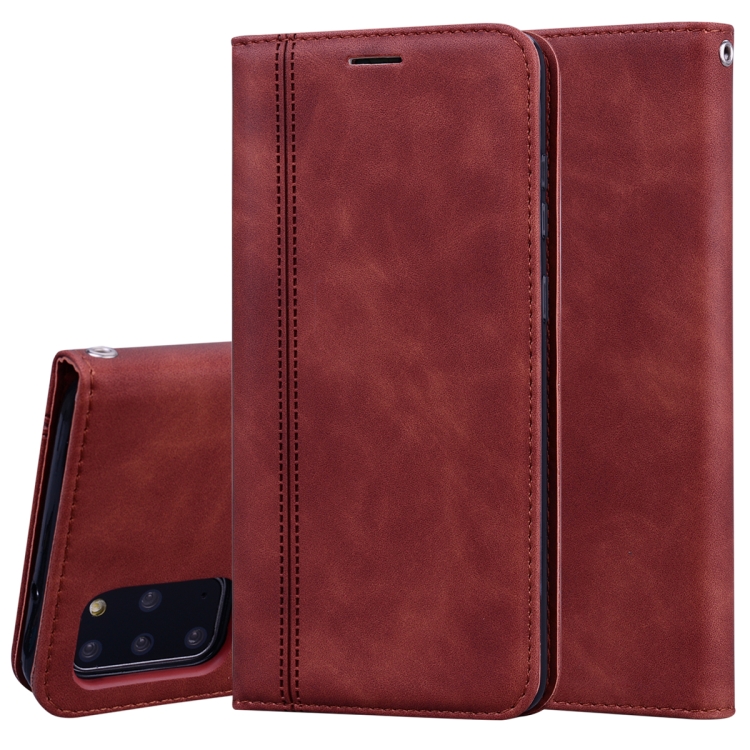 For Samsung Galaxy S20 Plus Frosted Business Magnetic Horizontal Flip PU Leather Case with Holder & Card Slot & Lanyard(Brown)
For Samsung Galaxy S20 Plus Frosted Business Magnetic Horizontal Flip PU Leather Case with Holder & Card Slot & Lanyard(Brown)