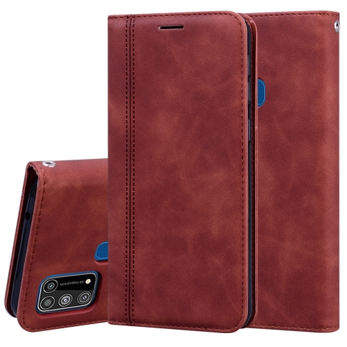 For Samsung Galaxy M31 Frosted Business Magnetic Horizontal Flip PU Leather Case with Holder & Card Slot & Lanyard(Brown)
For Samsung Galaxy M31 Frosted Business Magnetic Horizontal Flip PU Leather Case with Holder & Card Slot & Lanyard(Brown)