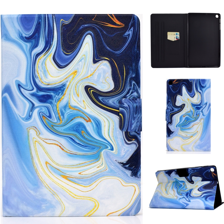 For Samsung Galaxy Tab A 10.1 (2019) T515 / T510 Voltage Painted Pattern Tablet PC Protective Leather Case with Bracket & Card Slots & Anti-skid Strip(Blue Marble)
For Samsung Galaxy Tab A 10.1 (2019) T515 / T510 Voltage Painted Pattern Tablet PC Protective Leather Case with Bracket & Card Slots & Anti-skid Strip(Blue Marble)