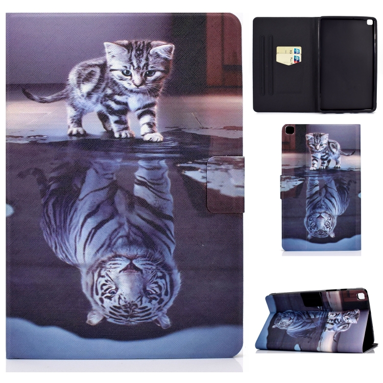 For Samsung Galaxy Tab A 8.0 (2019) T290 / T295 Voltage Painted Pattern Tablet PC Protective Leather Case with Bracket & Card Slots & Anti-skid Strip(Cat and Tiger)
For Samsung Galaxy Tab A 8.0 (2019) T290 / T295 Voltage Painted Pattern Tablet PC Protective Leather Case with Bracket & Card Slots & Anti-skid Strip(Cat and Tiger)