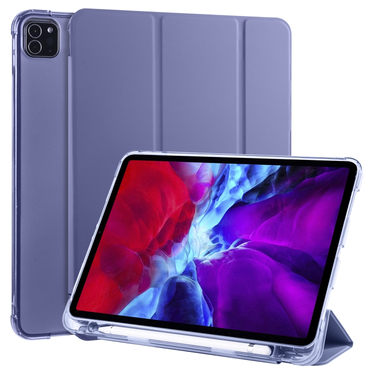 For iPad Pro 11 (2020) / iPad Pro 11(2018) 3-folding Horizontal Flip PU Leather + Shockproof TPU Case with Holder & Pen Slot(Lavender Purple)
For iPad Pro 11 (2020) / iPad Pro 11(2018) 3-folding Horizontal Flip PU Leather + Shockproof TPU Case with Holder & Pen Slot(Lavender Purple)
