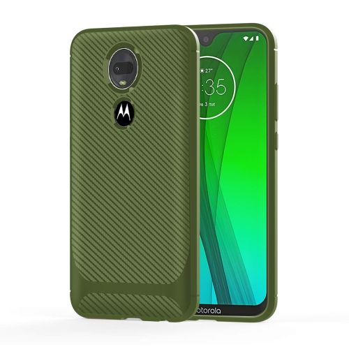 For Motorola Moto G7 Carbon Fiber Texture Shockproof TPU Protective Case(Green)
For Motorola Moto G7 Carbon Fiber Texture Shockproof TPU Protective Case(Green)