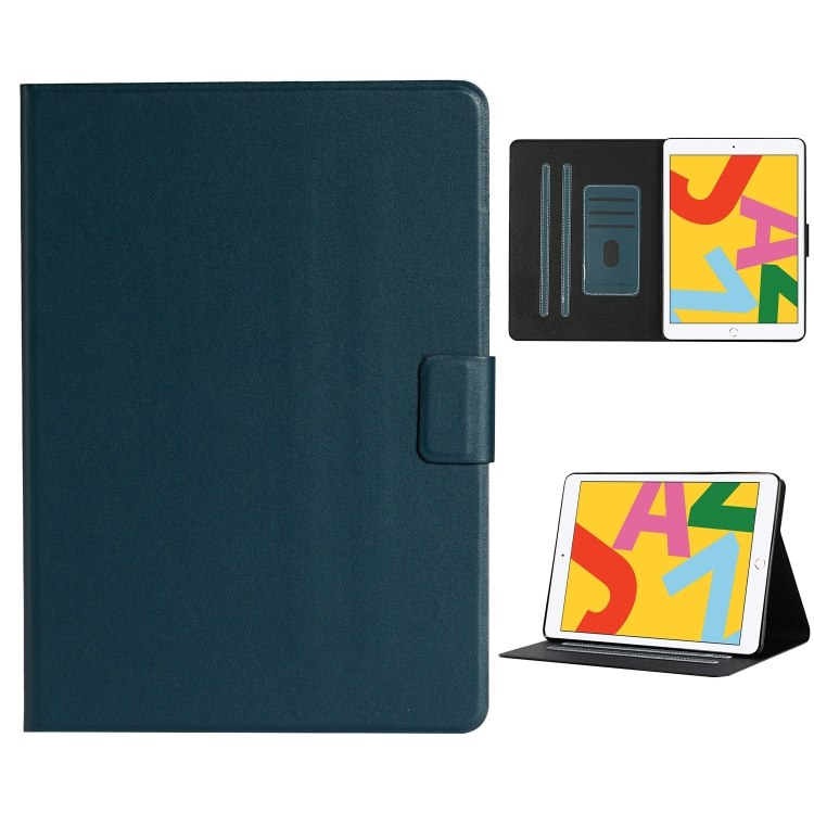 For iPad Mini 2019/ 4 /3 / 2/ 1 Solid Color Horizontal Flip Leather Case with Card Slots & Holder & Sleep / Wake-up Function(Dark Green)
For iPad Mini 2019/ 4 /3 / 2/ 1 Solid Color Horizontal Flip Leather Case with Card Slots & Holder & Sleep / Wake-up Function(Dark Green)