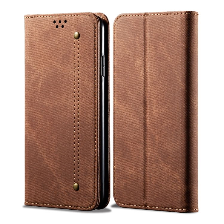 For Huawei Nova 7 SE / P40 Lite 5G Denim Texture Casual Style Horizontal Flip Leather Case with Holder & Card Slots & Wallet(Brown)
For Huawei Nova 7 SE / P40 Lite 5G Denim Texture Casual Style Horizontal Flip Leather Case with Holder & Card Slots & Wallet(Brown)