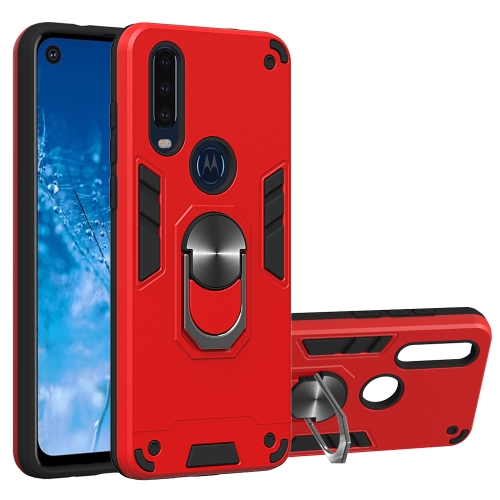 For Motorola Moto P40 Power 2 in 1 Armour Series PC + TPU Protective Case with Ring Holder(Red)
For Motorola Moto P40 Power 2 in 1 Armour Series PC + TPU Protective Case with Ring Holder(Red)