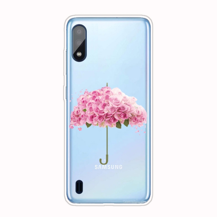 For Samsung Galaxy A01 Shockproof Painted TPU Protective Case(Flower Umbrella)
For Samsung Galaxy A01 Shockproof Painted TPU Protective Case(Flower Umbrella)