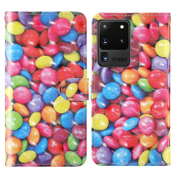 For Samsung Galaxy S20 Ultra 3D Painting Colored Drawing Pattern Horizontal Flip TPU + PU Leather Case with Holder & Card Slots & Wallet & Lanyard(Colored Sugar)
For Samsung Galaxy S20 Ultra 3D Painting Colored Drawing Pattern Horizontal Flip TPU + PU Leather Case with Holder & Card Slots & Wallet & Lanyard(Colored Sugar)