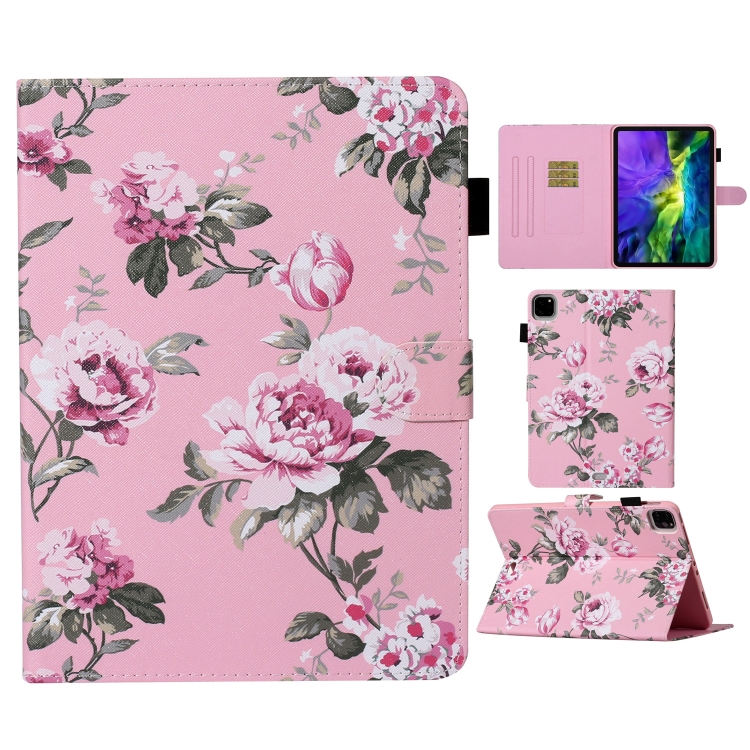 For iPad Pro 11 (2020) Colored Drawing Pattern Horizontal Flip PU Leather Case with Holder & Card Slot & Sleep / Wake-up Function(Pink Flowers)
For iPad Pro 11 (2020) Colored Drawing Pattern Horizontal Flip PU Leather Case with Holder & Card Slot & Sleep / Wake-up Function(Pink Flowers)