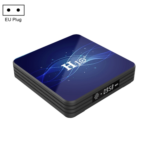 H10+ HD 4K Smart TV Box, Android 9.0, Hi3798MRBCV Quad-Core Cortex-A53,1GB+8GB, Support SPDIF, HDMI, 2.4G/5G WiFi, USBx4,TF Card, EU Plug
H10+ HD 4K Smart TV Box, Android 9.0, Hi3798MRBCV Quad-Core Cortex-A53,1GB+8GB, Support SPDIF, HDMI, 2.4G/5G WiFi, USBx4,TF Card, EU Plug