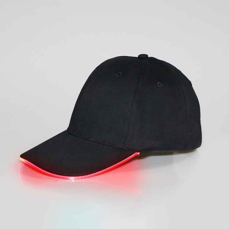 LED Luminous Baseball Cap Male Outdoor Fluorescent Sunhat, Style: Battery, Color:Black Hat Red Light
LED Luminous Baseball Cap Male Outdoor Fluorescent Sunhat, Style: Battery, Color:Black Hat Red Light
