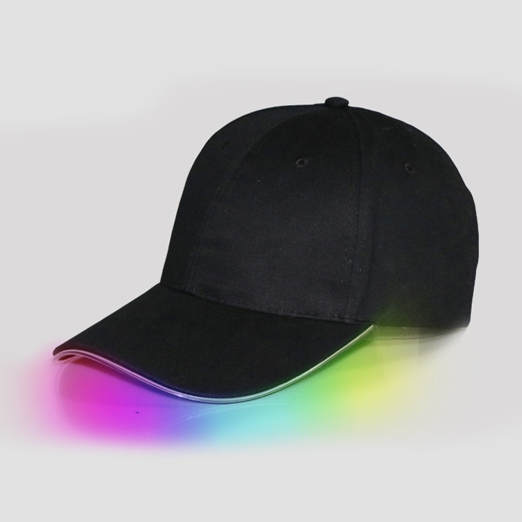 LED Luminous Baseball Cap Male Outdoor Fluorescent Sunhat, Style: Battery, Color:Black Hat Colorful Light
LED Luminous Baseball Cap Male Outdoor Fluorescent Sunhat, Style: Battery, Color:Black Hat Colorful Light
