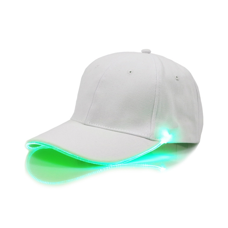 LED Luminous Baseball Cap Male Outdoor Fluorescent Sunhat, Style: Battery, Color:White Hat Green Light
LED Luminous Baseball Cap Male Outdoor Fluorescent Sunhat, Style: Battery, Color:White Hat Green Light