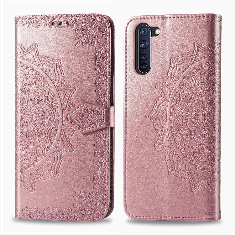 For OPPO Reno3 A Embossed Mandala Pattern TPU + PU Horizontal Flip Leather Case with Holder & Three Card Slots & Wallet(Rose Gold)
For OPPO Reno3 A Embossed Mandala Pattern TPU + PU Horizontal Flip Leather Case with Holder & Three Card Slots & Wallet(Rose Gold)