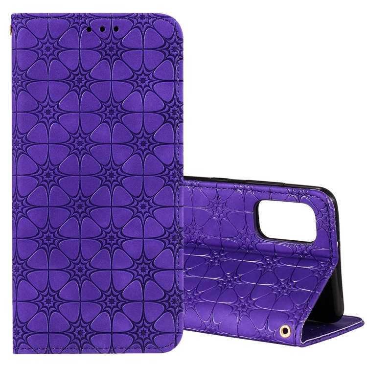 For Samsung Galaxy A41 Lucky Flowers Embossing Pattern Magnetic Horizontal Flip Leather Case with Holder & Card Slots(Purple)
For Samsung Galaxy A41 Lucky Flowers Embossing Pattern Magnetic Horizontal Flip Leather Case with Holder & Card Slots(Purple)