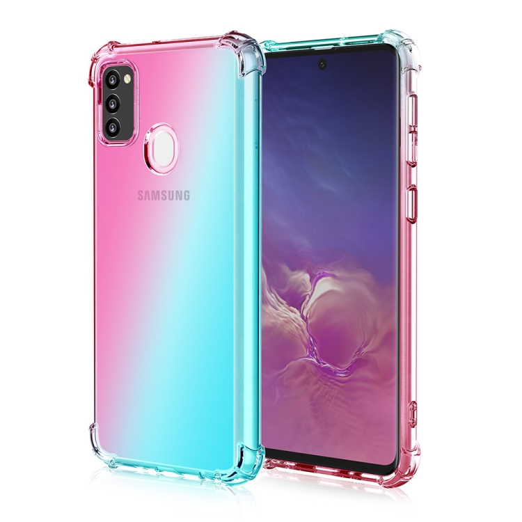 For Samsung Galaxy M21 & M30s Four-Corner Airbag Shockproof Gradient Color TPU Protective Case(Pink Green)
For Samsung Galaxy M21 & M30s Four-Corner Airbag Shockproof Gradient Color TPU Protective Case(Pink Green)