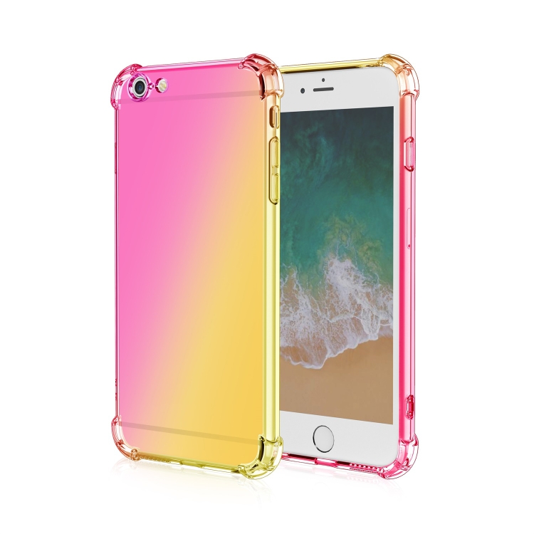 For iPhone 6s / 6 Plus Four-Corner Airbag Shockproof Gradient Color Clear TPU Case(Pink / Gold)
For iPhone 6s / 6 Plus Four-Corner Airbag Shockproof Gradient Color Clear TPU Case(Pink / Gold)