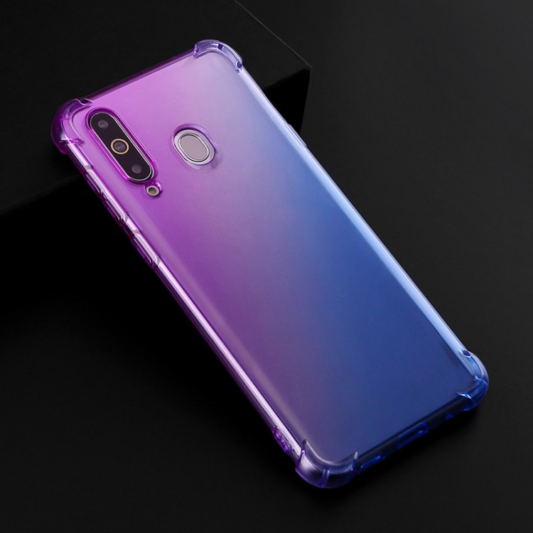 For Samsung Galaxy A8s Four-Corner Airbag Shockproof Gradient Color Clear TPU Case(Purple Blue)
For Samsung Galaxy A8s Four-Corner Airbag Shockproof Gradient Color Clear TPU Case(Purple Blue)