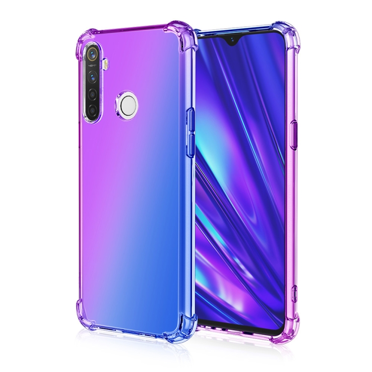 For Oppo Realme 5 Four-Corner Airbag Shockproof Gradient Color Clear TPU Case(Purple Blue)
For Oppo Realme 5 Four-Corner Airbag Shockproof Gradient Color Clear TPU Case(Purple Blue)