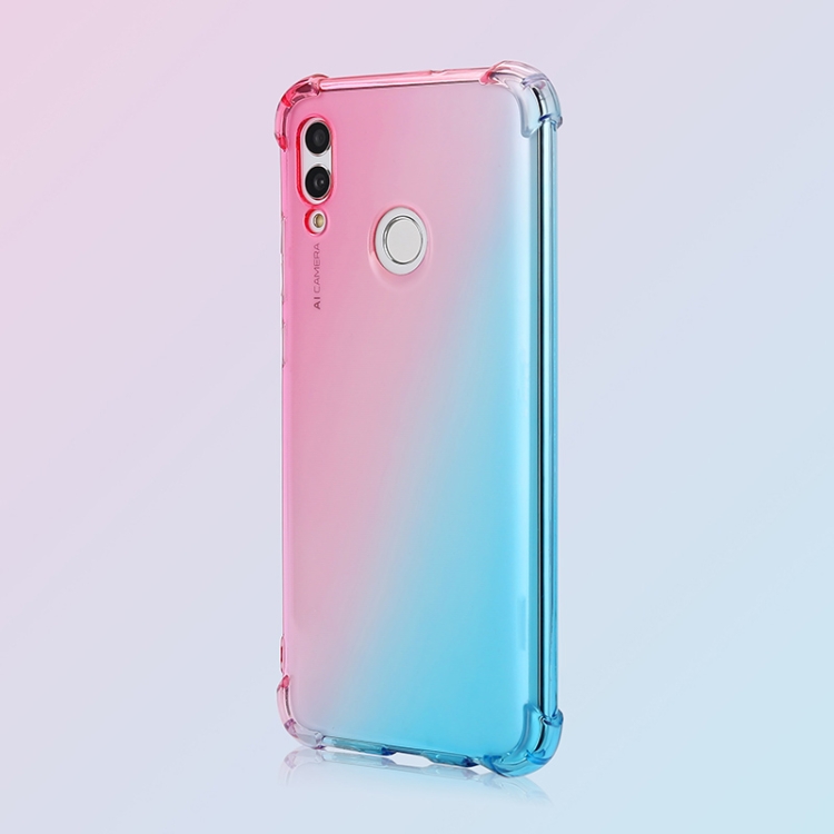 For Huawei Honor 10 Lite / P smart (2019) Four-Corner Airbag Shockproof Gradient Color TPU Protective Case(Blue Pink)
For Huawei Honor 10 Lite / P smart (2019) Four-Corner Airbag Shockproof Gradient Color TPU Protective Case(Blue Pink)