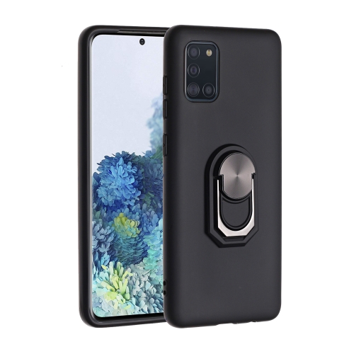 For Samsung Galaxy A31 PC + TPU Shockproof Protective Case with Ring Holder(Black)
For Samsung Galaxy A31 PC + TPU Shockproof Protective Case with Ring Holder(Black)