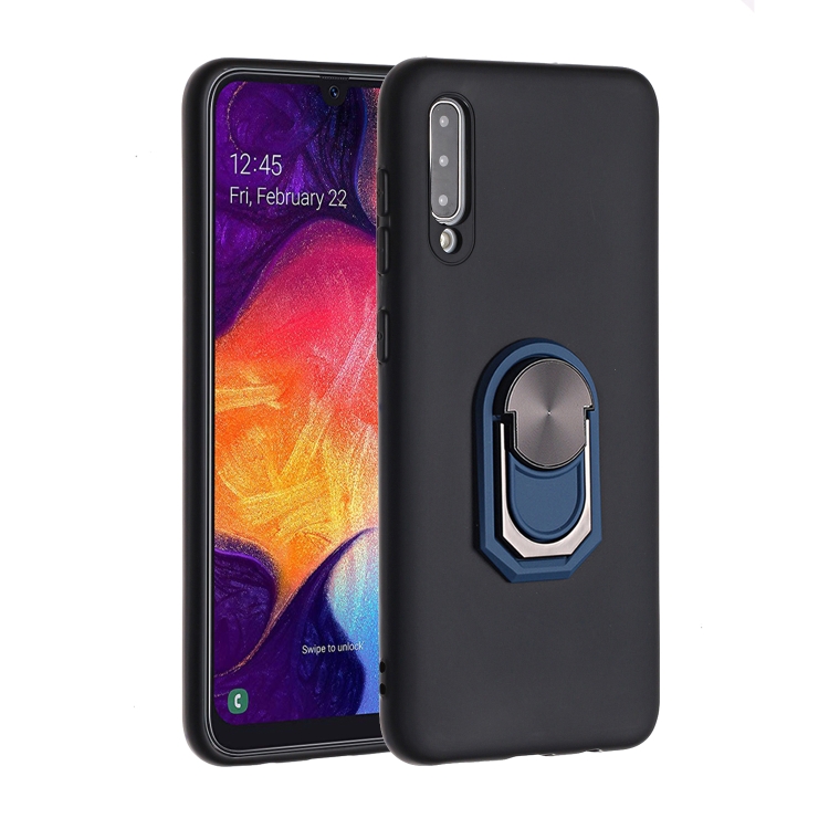 For Samsung Galaxy A50 PC + TPU Shockproof Protective Case with Ring Holder(Blue)
For Samsung Galaxy A50 PC + TPU Shockproof Protective Case with Ring Holder(Blue)