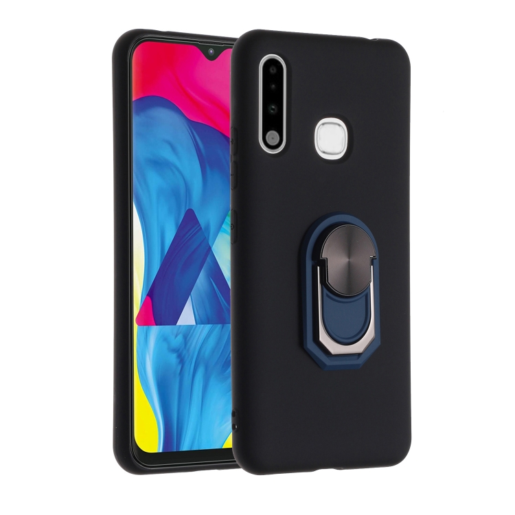 For Samsung Galaxy A70e PC + TPU Shockproof Protective Case with Ring Holder(Blue)
For Samsung Galaxy A70e PC + TPU Shockproof Protective Case with Ring Holder(Blue)