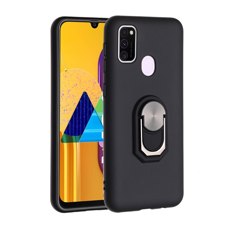 For Samsung Galaxy M30S PC + TPU Shockproof Protective Case with Ring Holder(Black)
For Samsung Galaxy M30S PC + TPU Shockproof Protective Case with Ring Holder(Black)